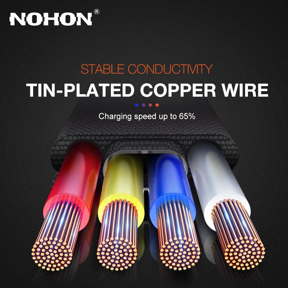 Кабель Micro USB 3A кабель для быстрой зарядки и синхронизации данных Samsung Huawei Xiaomi Redmi 4