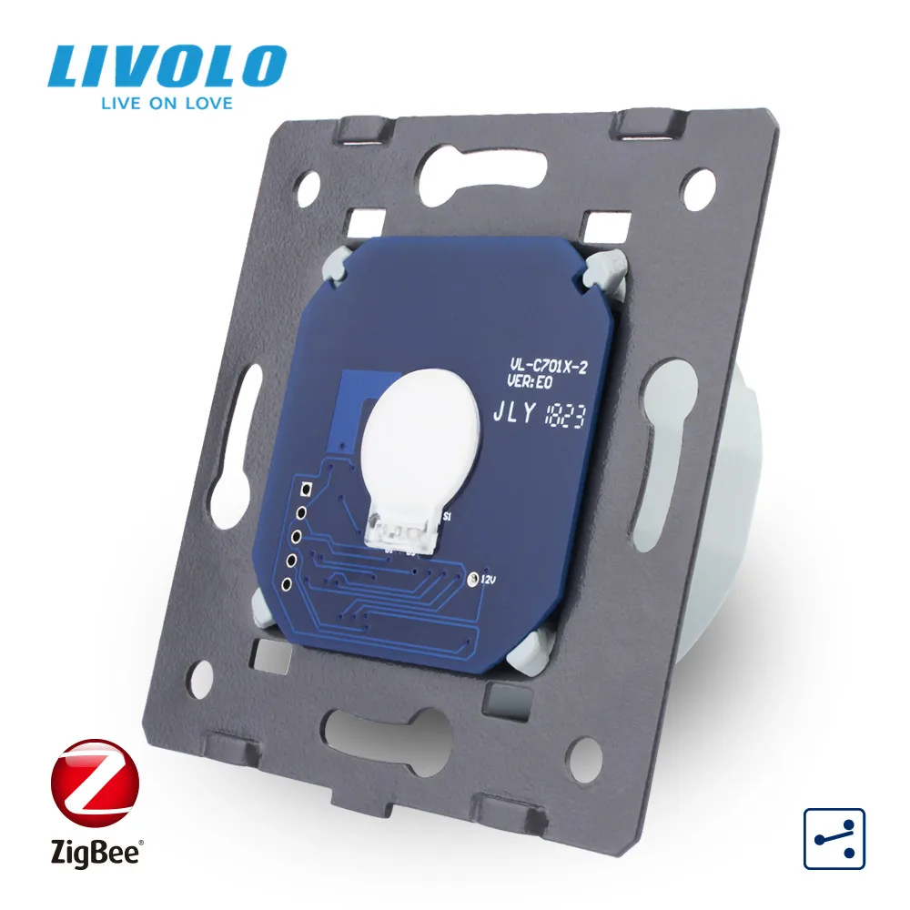 Livolo основание сенсорного экрана ZigBee переключатель настенный светильник умный