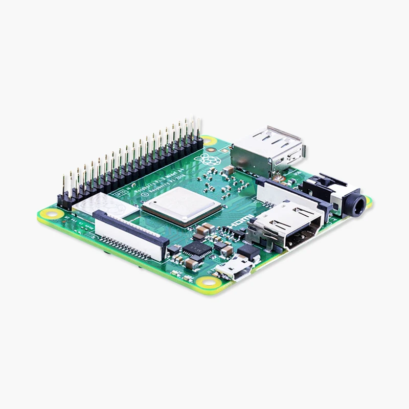 Новый четырехъядерный процессор Raspberry Pi 3 Model A + Plus BMC2837B0 512M RAM 3A с Wi-Fi и Bluetooth |