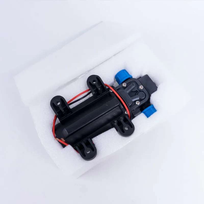 Электрический мини насос 12 В 30 Вт 3л/мин с пленкой для воды самовсасывающий