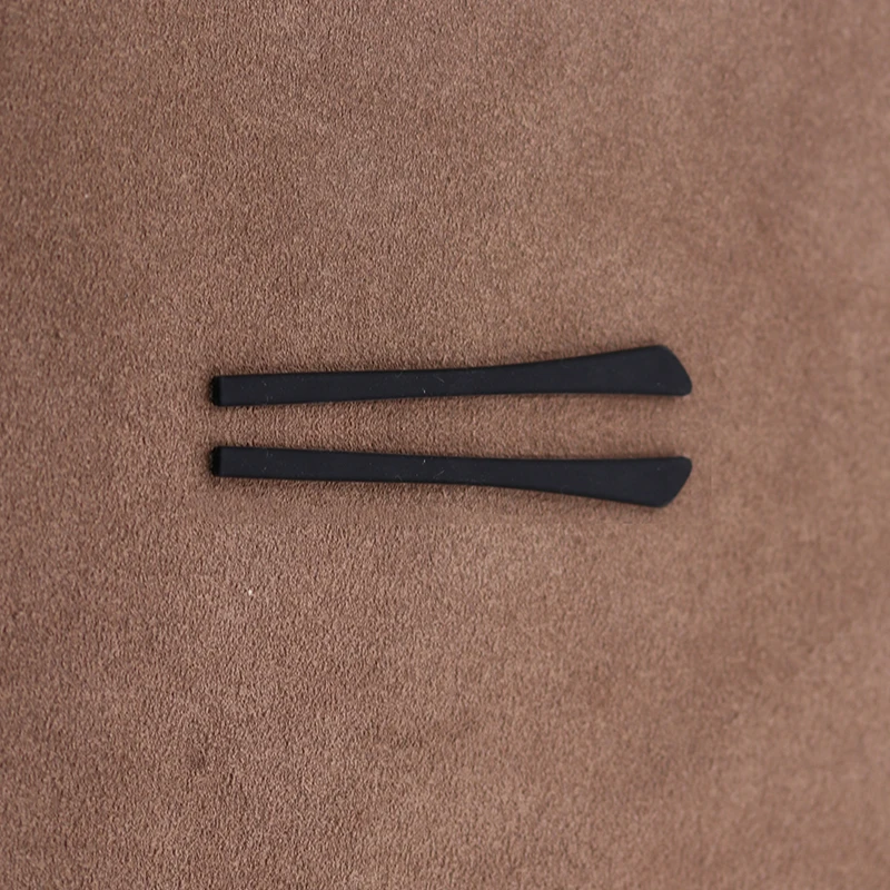 Flat Mouth Black COLOUR_MAX очки ноги рукава Нескользящие силиконовые Спорт мягкий держатель - Цвет: Flat Mouth Black