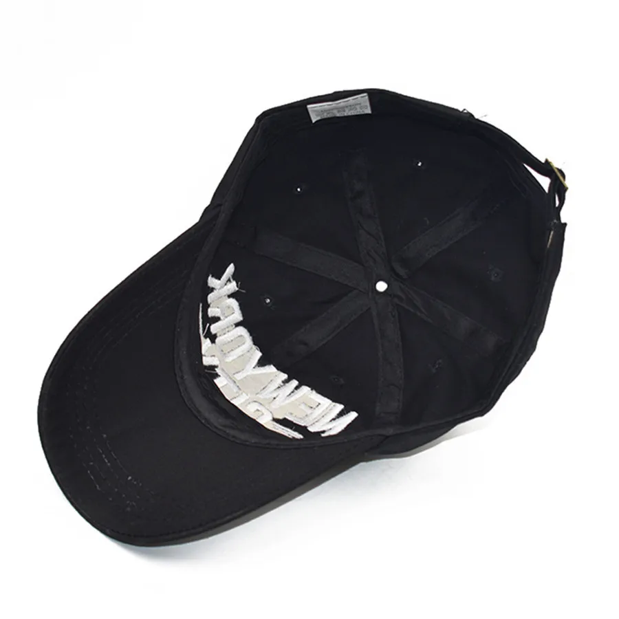 Кепка с вышивкой для мужчин и женщин хлопковая бейсболка надписью NEW YORK CITY