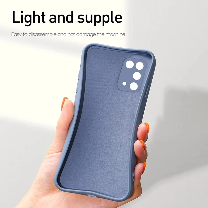 

Luxury Original Soft Liquid Silicone Case For Samsung Galaxy A32 A42 A52 A72 5G A71 A51 A31 A21S A50 S21 Ultra Plus S20 FE Cover