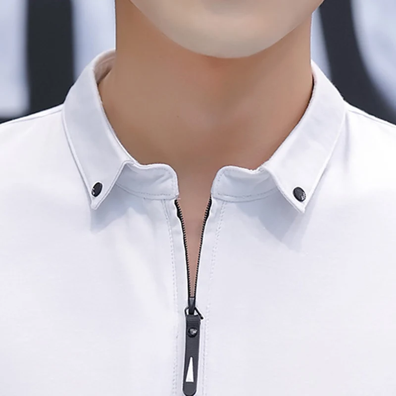 

iSurvivor 22021 Men Spring Summer Short Sleeved Cotton T Shirts Tees Tops Male Casual Fashion Slim Fit Large Size Shirts Men