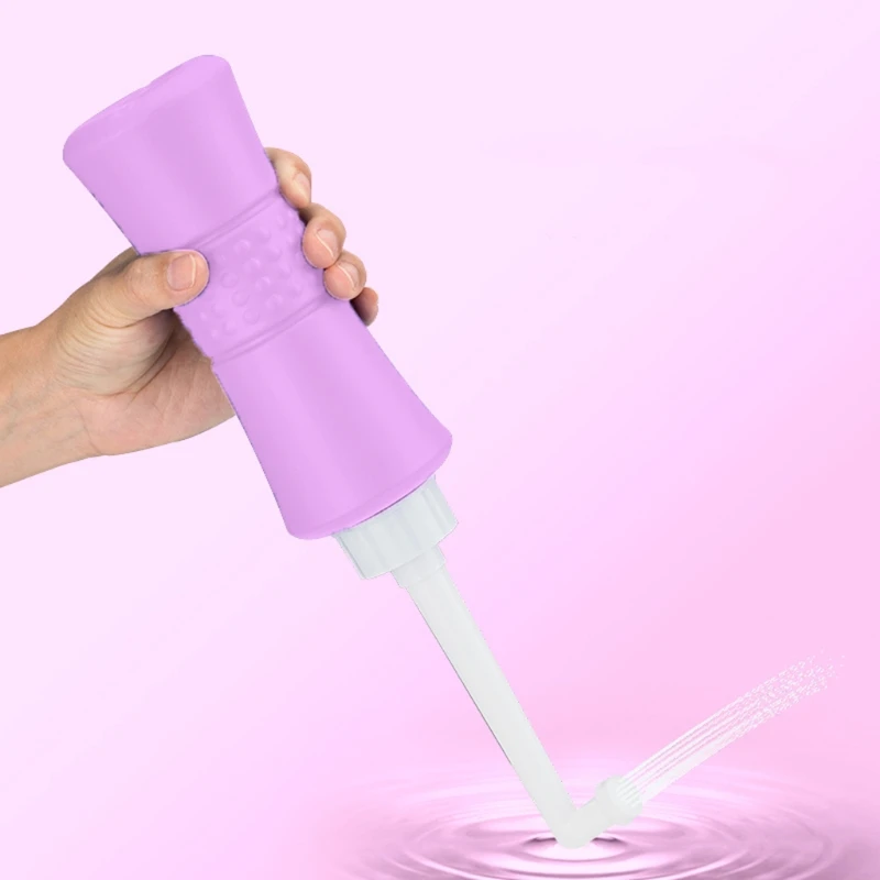 

Portable Hand Press Bidet Cleaner Outdoor Bottle Packets Body Flusher Washing Personal Hygiene Cleaning Gadget Rinse Tools 649E