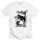 Красивая серийная экспериментная футболка Lain, Мужская футболка с коротким рукавом из чистого хлопка, футболка с принтом манги, аниме Iwakura, модная футболка