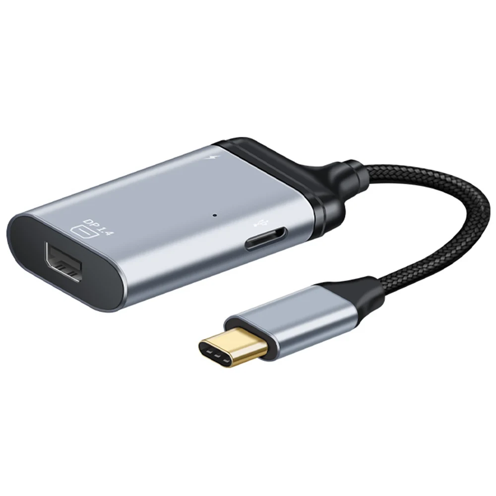 

Мини DP Rj45 адаптер 4K 60 Гц Тип C видео конвертер с PD 100 Вт зарядный кабель USB C в HDMI-совместимый VGA DP Для MacBook Air