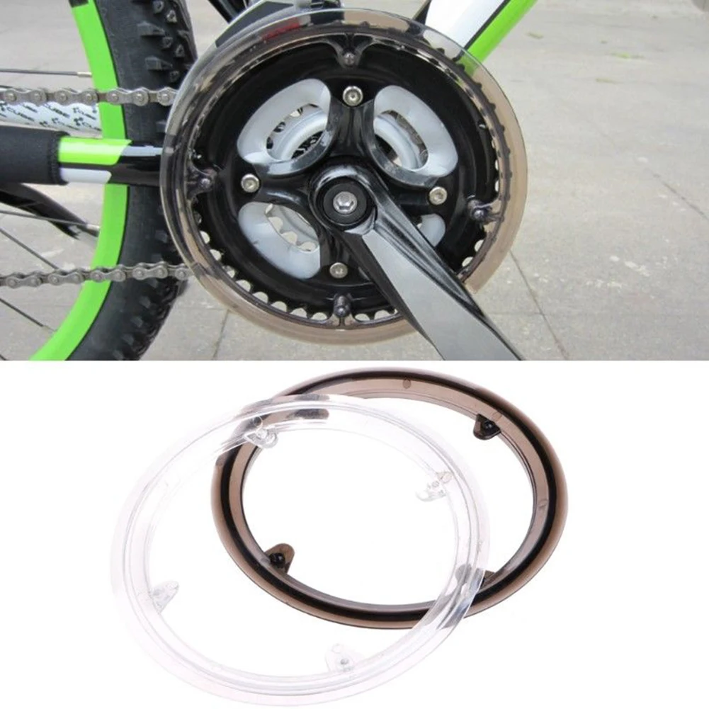

Bicycle Crankset Chain Wheel Protective Cover Pitch 9.7-10.7 4 Holes For 42T MTB Bike Accessories With 5*screws
