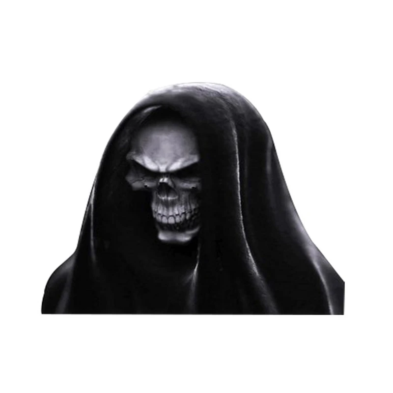 DIY светоотражающий страшный ужас лицо Призрак Декор автомобиля задние наклейки