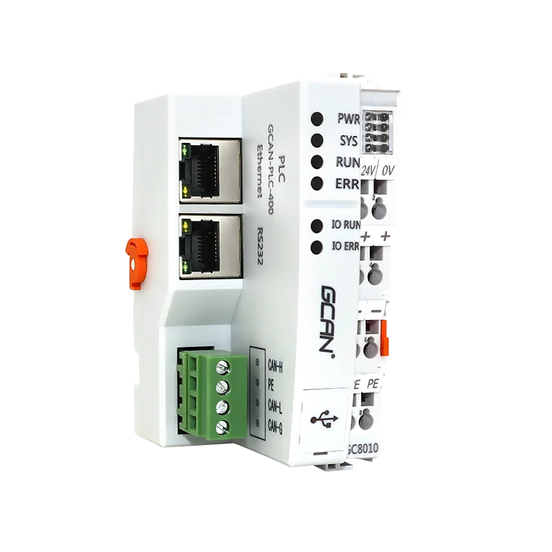 

GCAN PLC Programmable Logic Controller Supports CAN/Modbus/CANopen Protocol