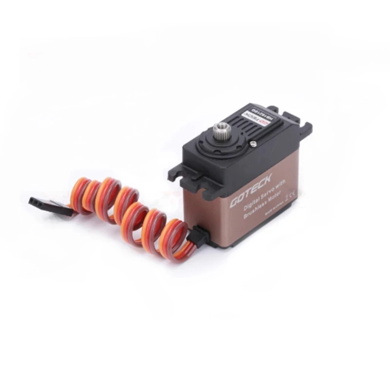 

Цифровой Металлический сервопривод HB1621 19кг с высоким крутящим моментом, высоковольтный бесщеточный сервопривод для радиоуправляемой моде...