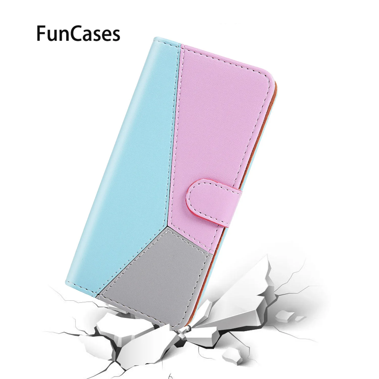 Серый чехол для телефона из искусственной кожи Moto E6 Plus G8 Play чехлы мобильных