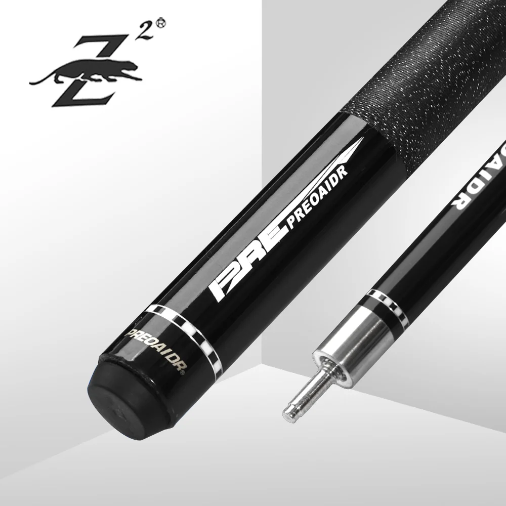 

PREOAIDR JP Billiard Pool Cue Uni-lock Joint Cue 10/11.5/13mm Tip Maple Linen Wrap Billiards Black 8 Nine Ball Pool Stick Kit