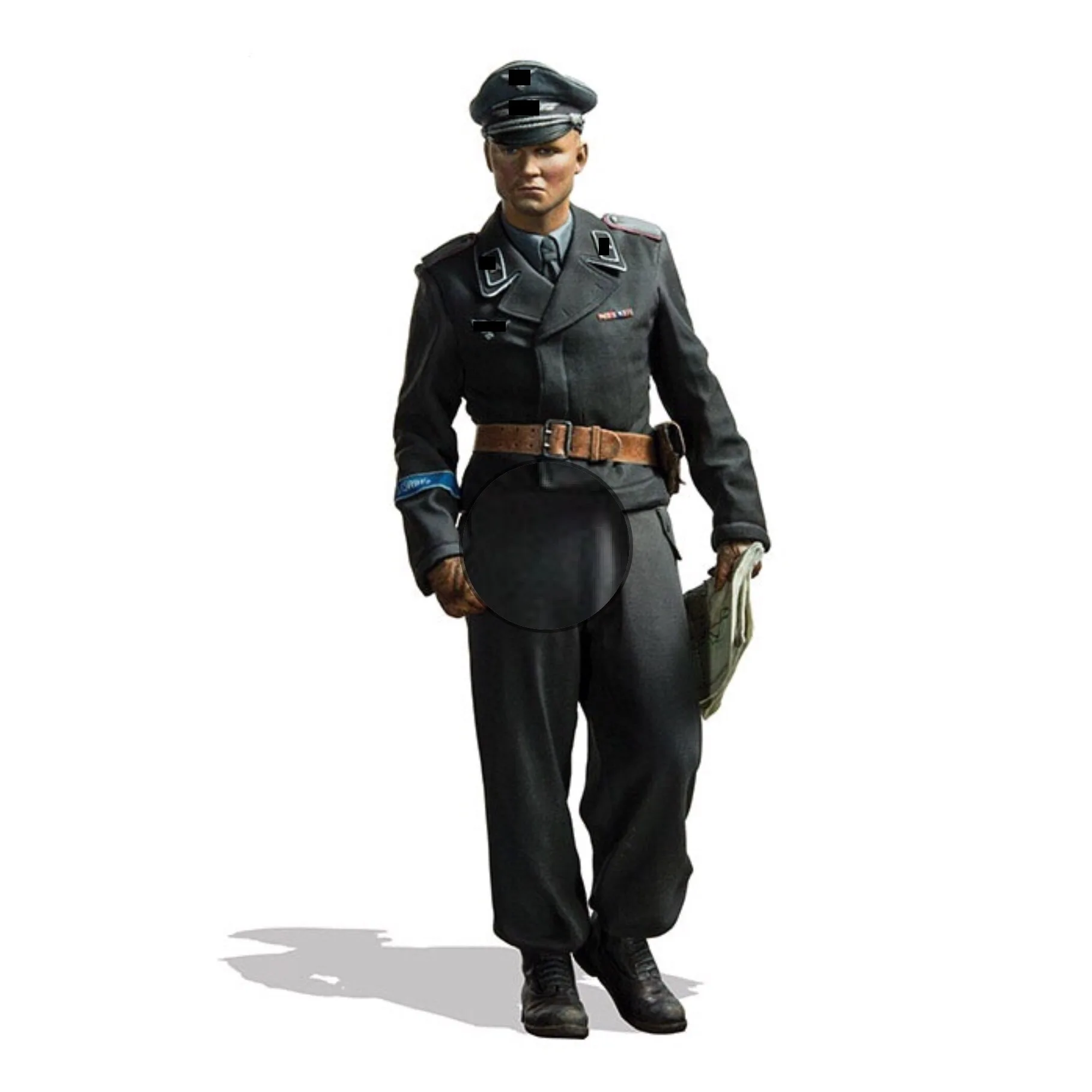 

1/16 Resin Model Figure GK, Military theme ，Unassembled and unpainted kit
