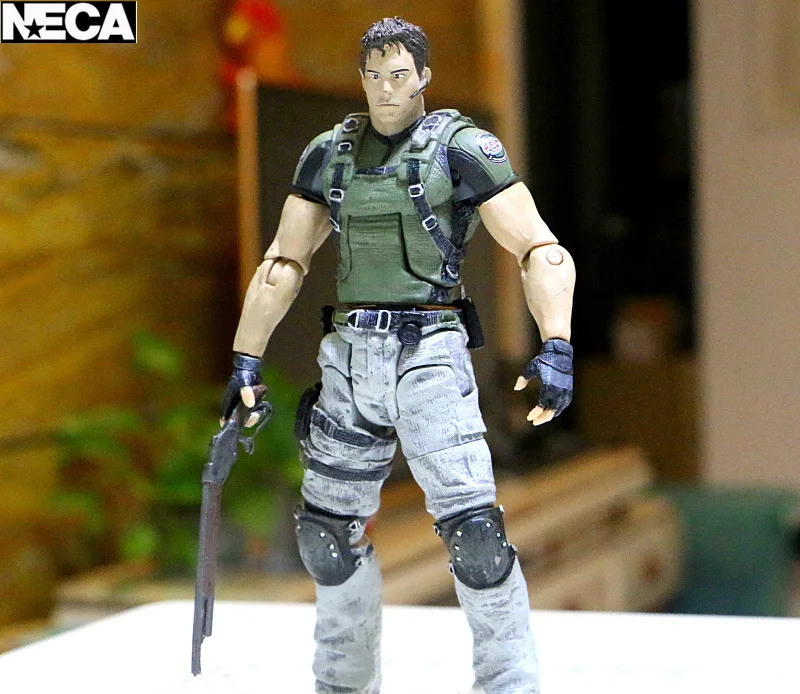 18 см 7 дюймов NECA персонаж Криса Редфилда фигурка ПВХ Коллекционная модель игрушки
