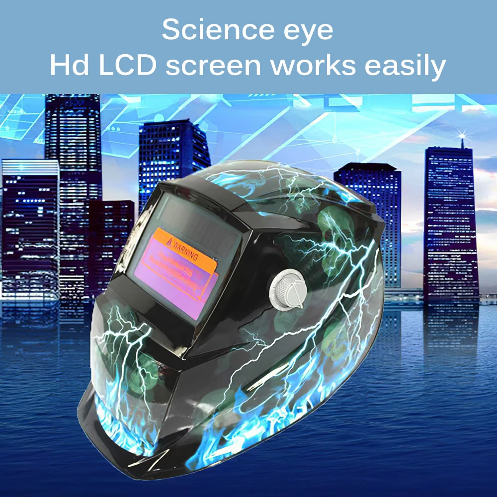 Шлем сварочный с автоматическим затемнением литиевая батарея Сварочная маска TIG