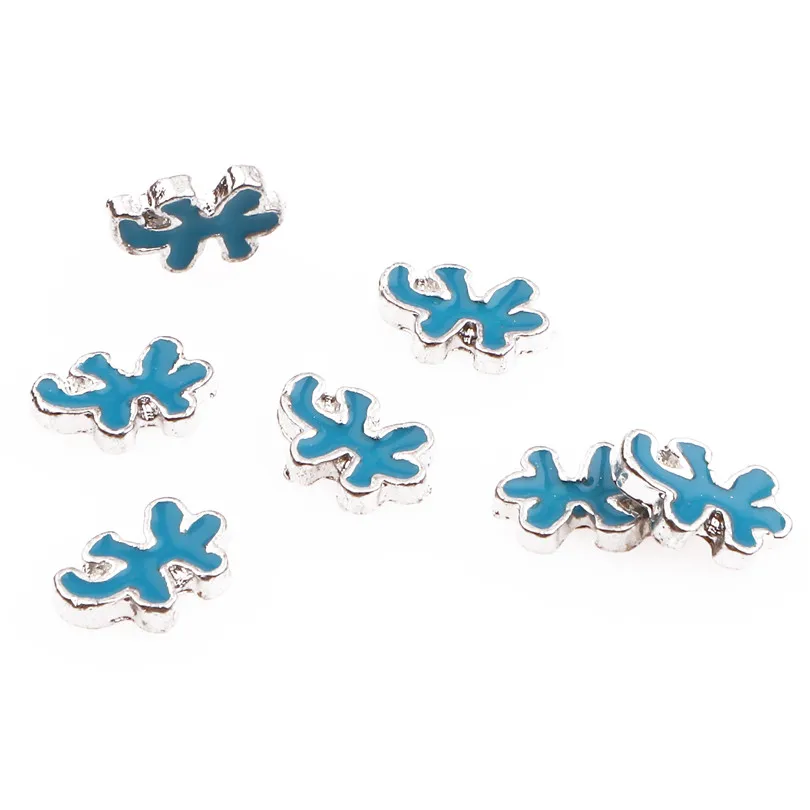 20 шт./лот эмаль милые животные геккон плавающие амулеты изготовление животных