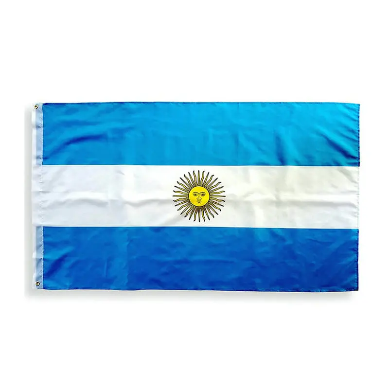 

Флаг Аргентины zwjflagshow 90*150 см, высококачественный полиэстер, подвесной флаг Аргентины arg ar для украшения