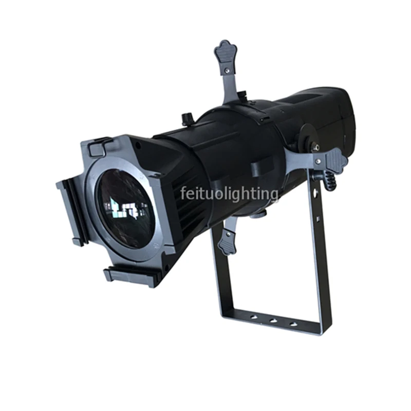 Профессиональный 200 Вт зум эллипсоидальный Светодиодный прожектор Proflile Spot Light CW 2в1 RGB 3в1 RGBW 4в1 Led Leko многолучевой прожектор Gobo DMX сценический профиль прожекторы