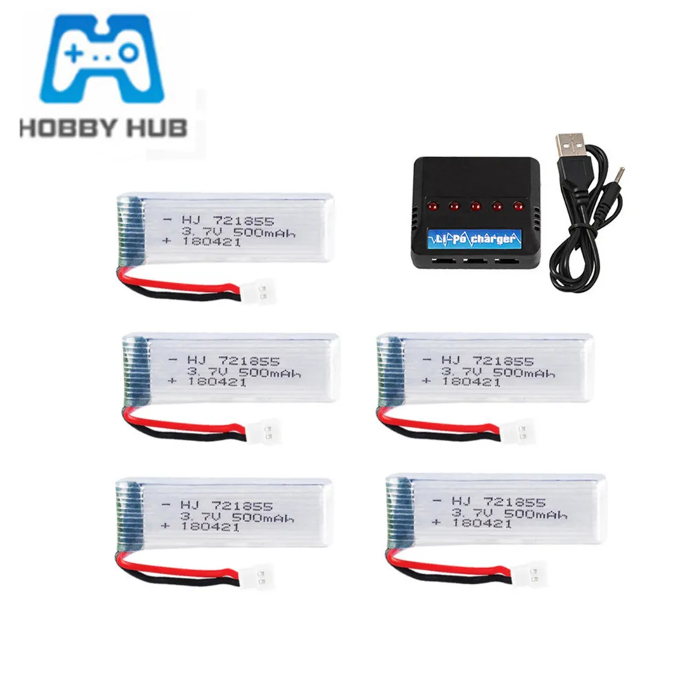3 7 V 500mah 20c литий полимерный аккумулятор для Eachine E50S E50 T37 H37 H07 Wltoys V930 V977 V988 RC