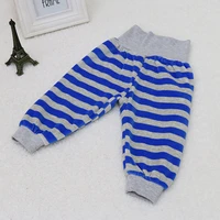 baby velour striped trousers high waist baby pants boys and girls clothing
