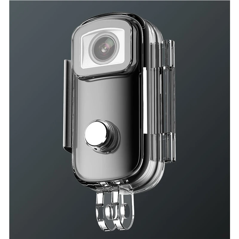 Оригинальная Экшн камера SJCAM C100 Plus с большим пальцем 2K 30FPS H.265 WiFi 30 м