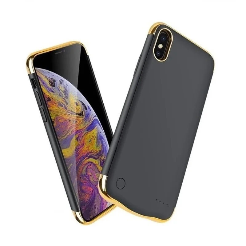

Чехол-аккумулятор для iphone X XR XS MAX 6 6s 7 8 Plus, 6000 мАч