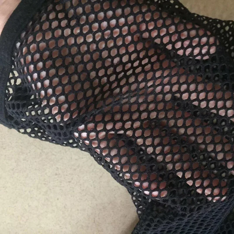 Мужская прозрачная Пижама Шорты для сна низ | одежда