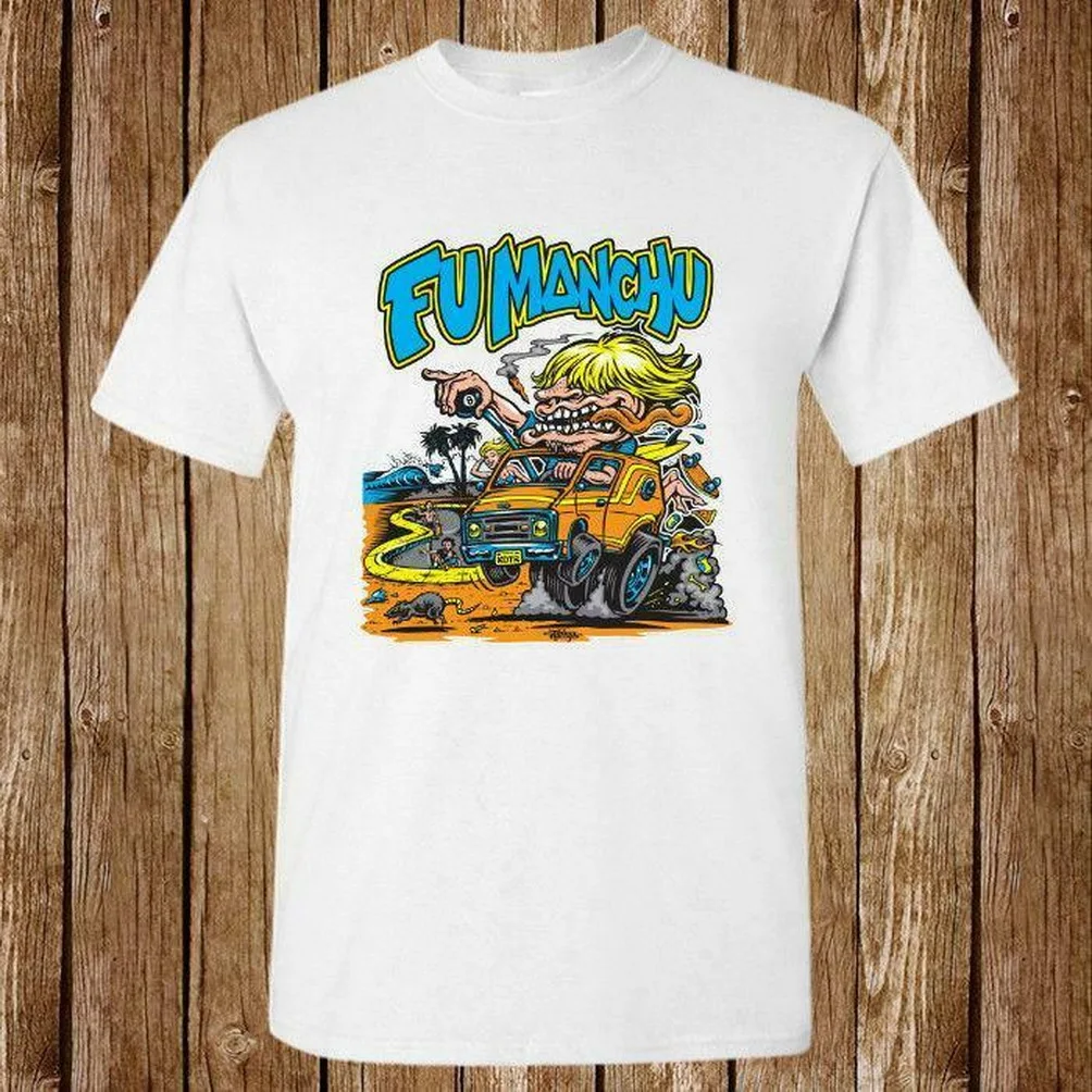 Новый фу маньчу постер музыкальной группы новый унисекс США Размер S M L XL 2XL 3XL