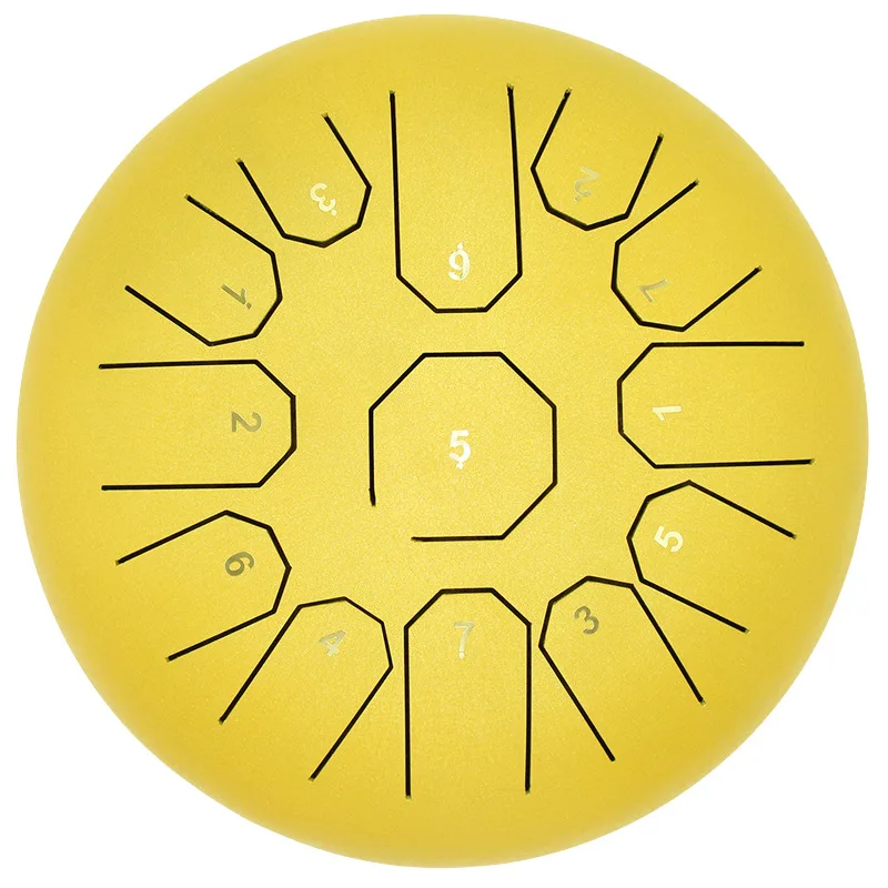 

12-дюймовый 13-тоновый профессиональный воздушный барабан со звуком для начинающих стальной барабан с языком для начинающих забудьте о печали барабан с диском