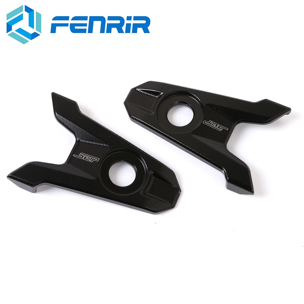 

FENRIR Motorcycle CNC Aluminum Rear Axle Spindle Chain Adjuster Blocks Regulator For Kawasaki Z800 2013 2014 2015 2016