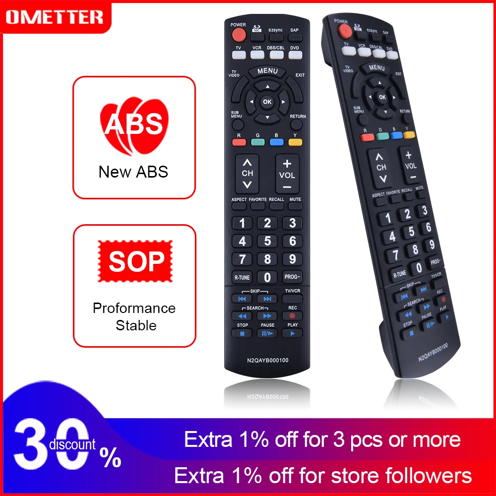 

New N2QAYB000100 Remote Control fit for Panasonic TV TH-42PZ77U TH-42PX80U TH-42PX80UA TH-42PZ80U TH-46PZ80U TH-46PZ80UA