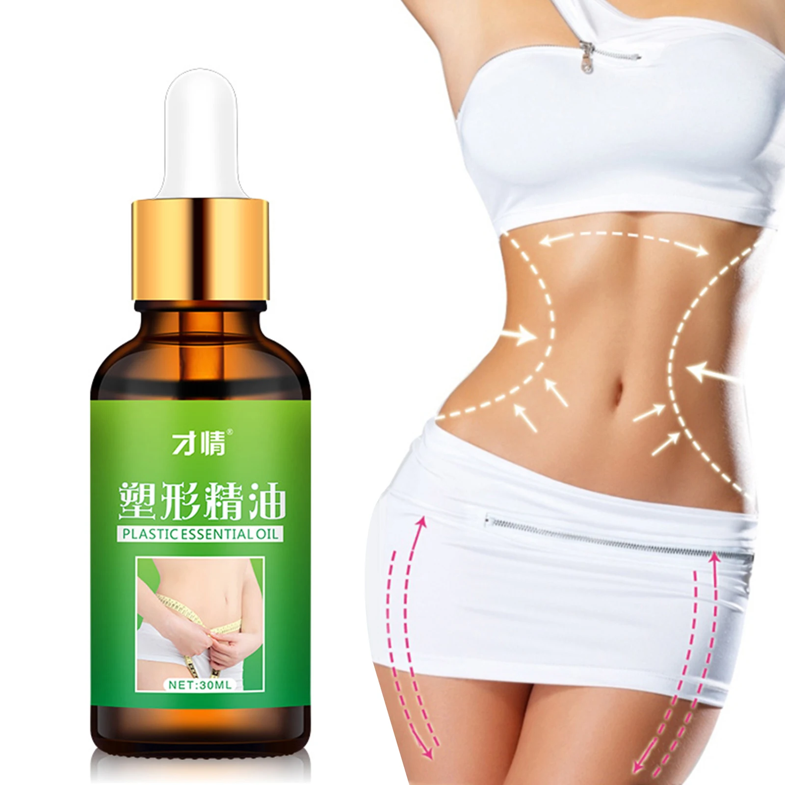 

Effect Slimming Product Lose Weight OilsThin Leg Waist Fat Burner Burning Anti Cellulite Weight Loss Slimming Essential Oil 30ML
