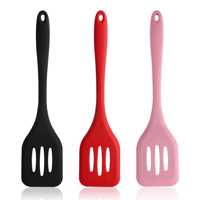 

Silicone Turners Gadgets Kitchen Tools Egg Fish Frying Pan Scoop Fried Shovel Spatula Cooking Utensils Kitchen Tools