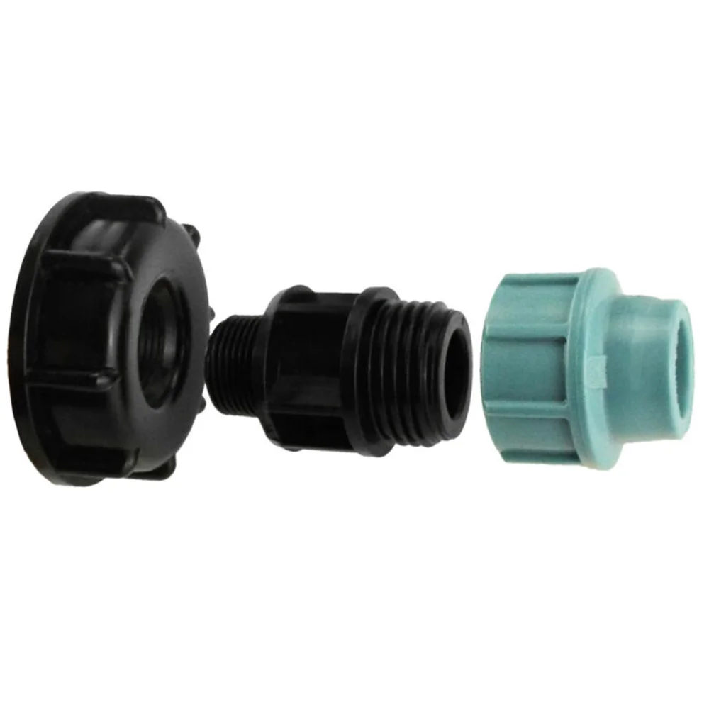

IBC Tank Adapter S60X6 To MDPE Straight Pipe Fitting 25mm New High Quality MDPE Elbow Connector