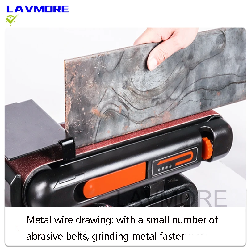 Многофункциональная абразивная ленточная машина наждачная бумага настольный