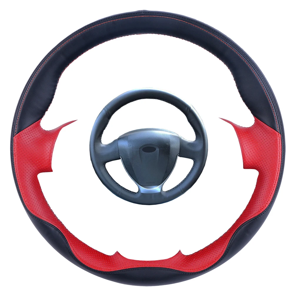 Подгонянная ручная сшитая коса из искусственной кожи для Lada Granta 2018 2019 Priora 2 2013 Kalina