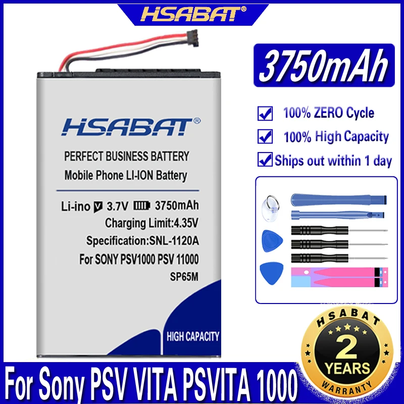 Аккумулятор HSABAT SP65M 3750 мА/ч для Sony PSV VITA ITA 1000 psv батареи батарей с питанием от PCH