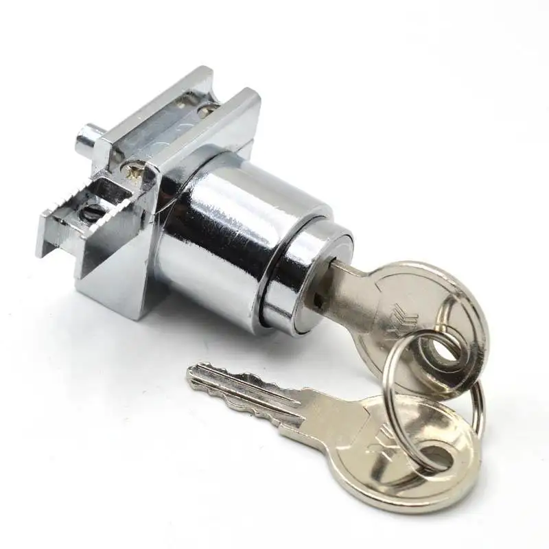 1 шт. цинковый сплав H слайд замок с ключом для ювелирных изделий витрина вина