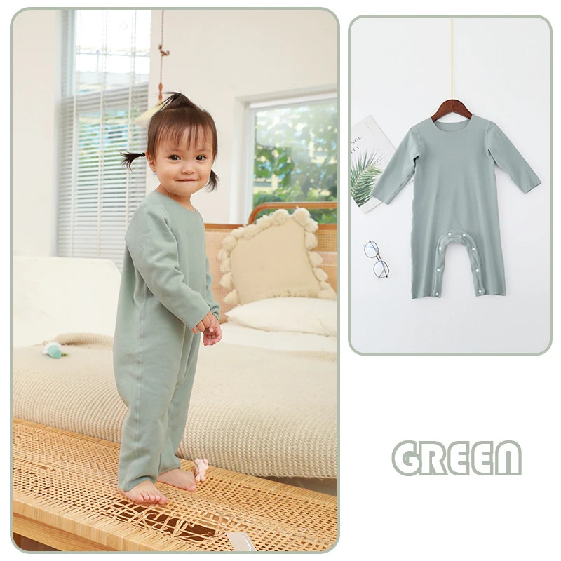 

Boy and Girl Knitted Romper Baby Cotton Rompers Spring Autum Infant Onesies Warm Jumpsuit Children Overalls Toddler Clothing