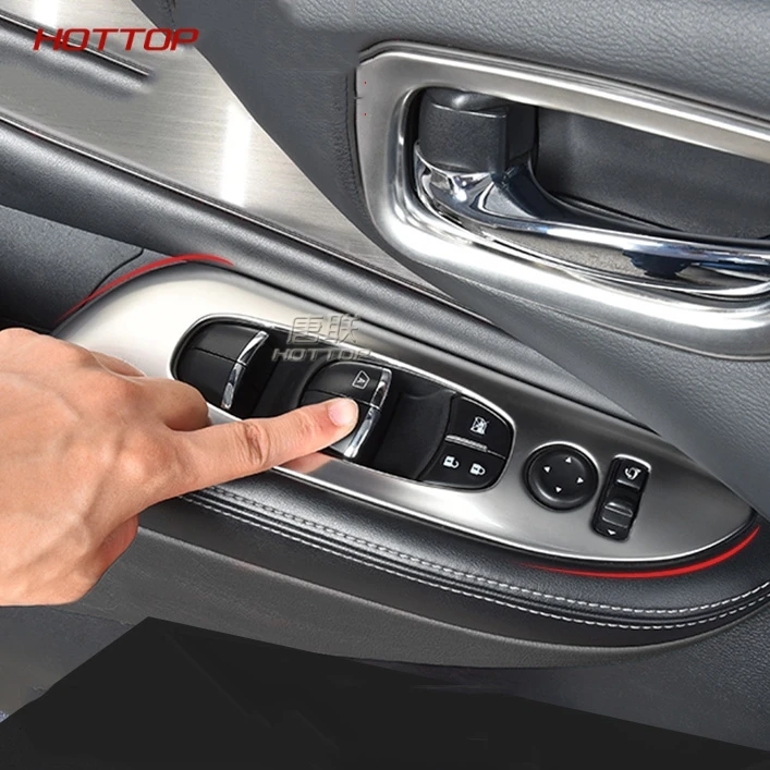 Оконный выключатель регулируемая панель подъема крышка отделочной рамки для Nissan