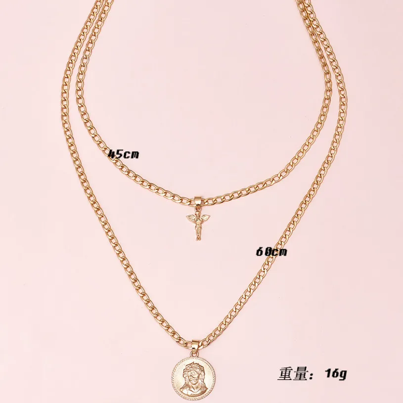 

Angel Pendant Necklace Fashion Party Accessories for Women 2021