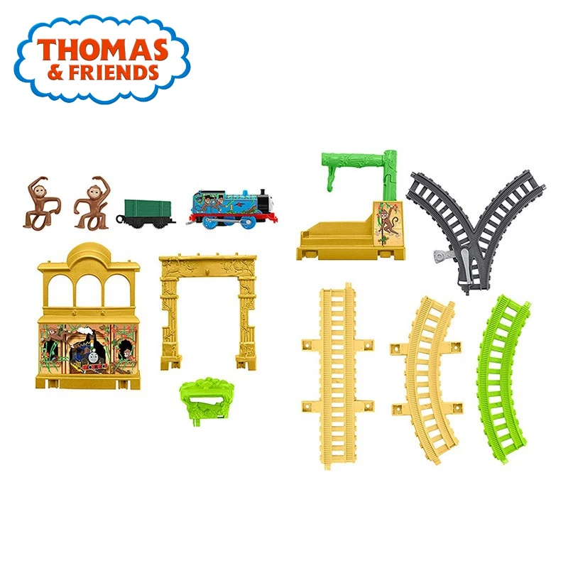 Томас и Друзья Track Master Monkey Palaze набор железнодорожная Bulider Stunt набор Детская игрушка забавный поезд аксессуары FXX65 Brinquedo