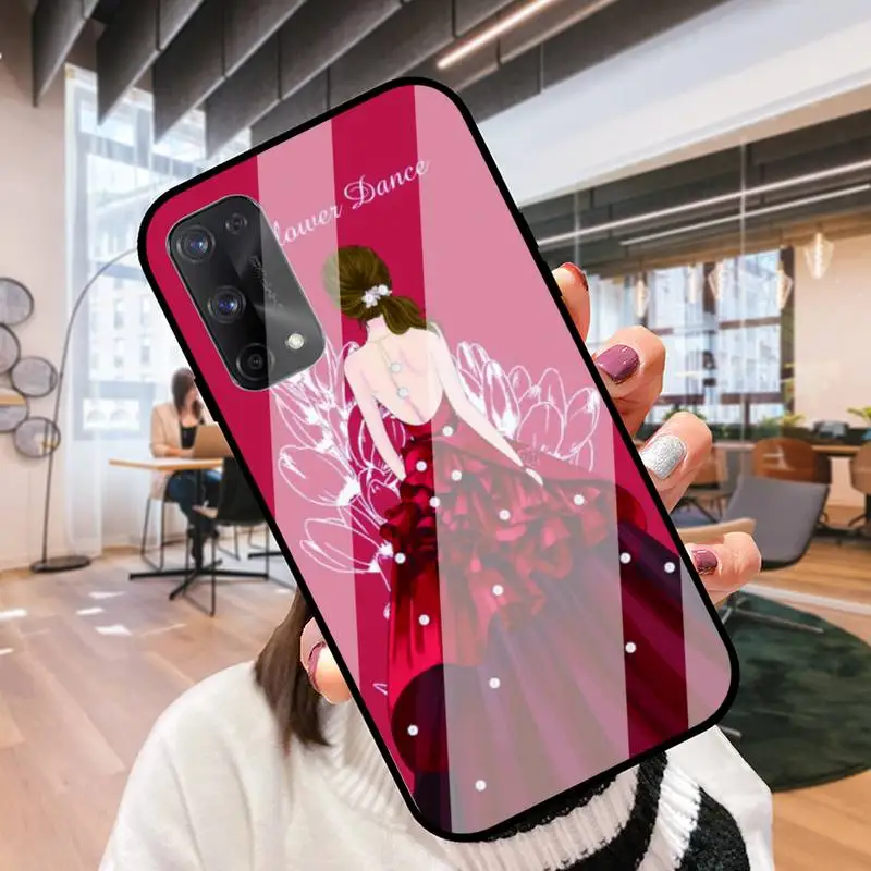 RUICHI свадебное платье задняя часть для Oppo R9 11 17 PRO F5 7 9 A5 37 57 59 83 стеклянная оболочка |