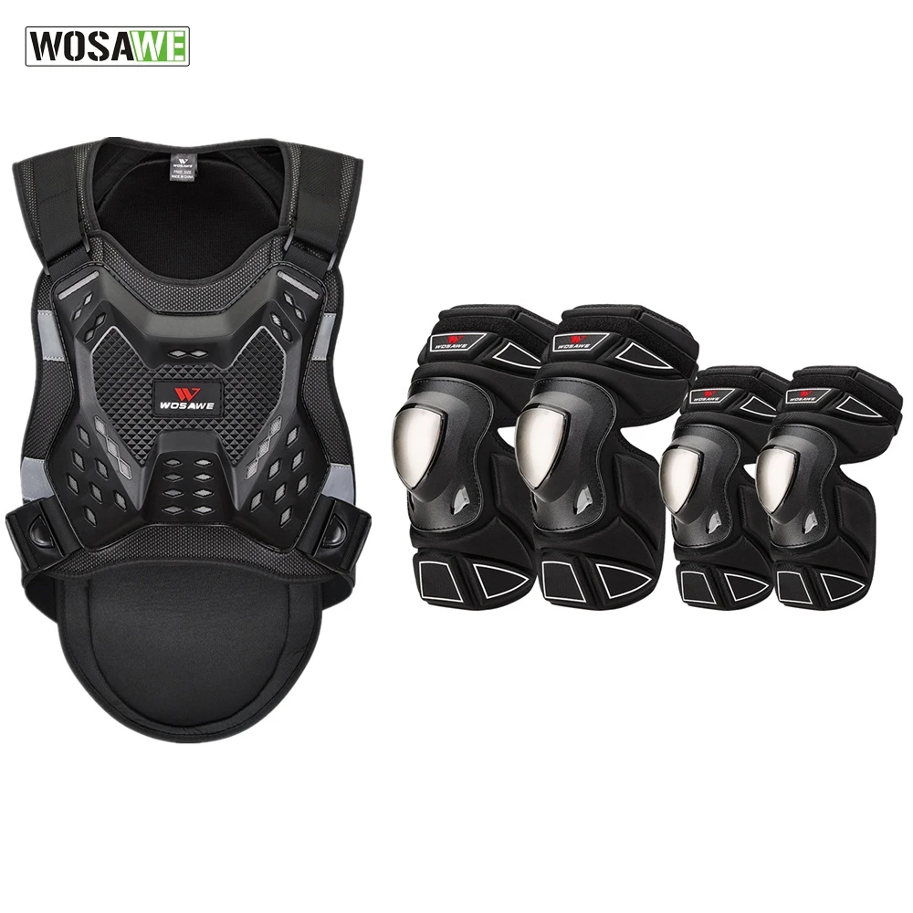 

WOSAWE зимняя куртка для катания на лыжах из ЭВА, мотоциклетная броня, жилет, протекторы груди, велосипедный велосипед, Защита позвоночника для...