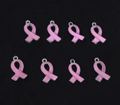 Хит продаж подвеска с подвеской из розовой оранжевой зеленой Красной ленты для