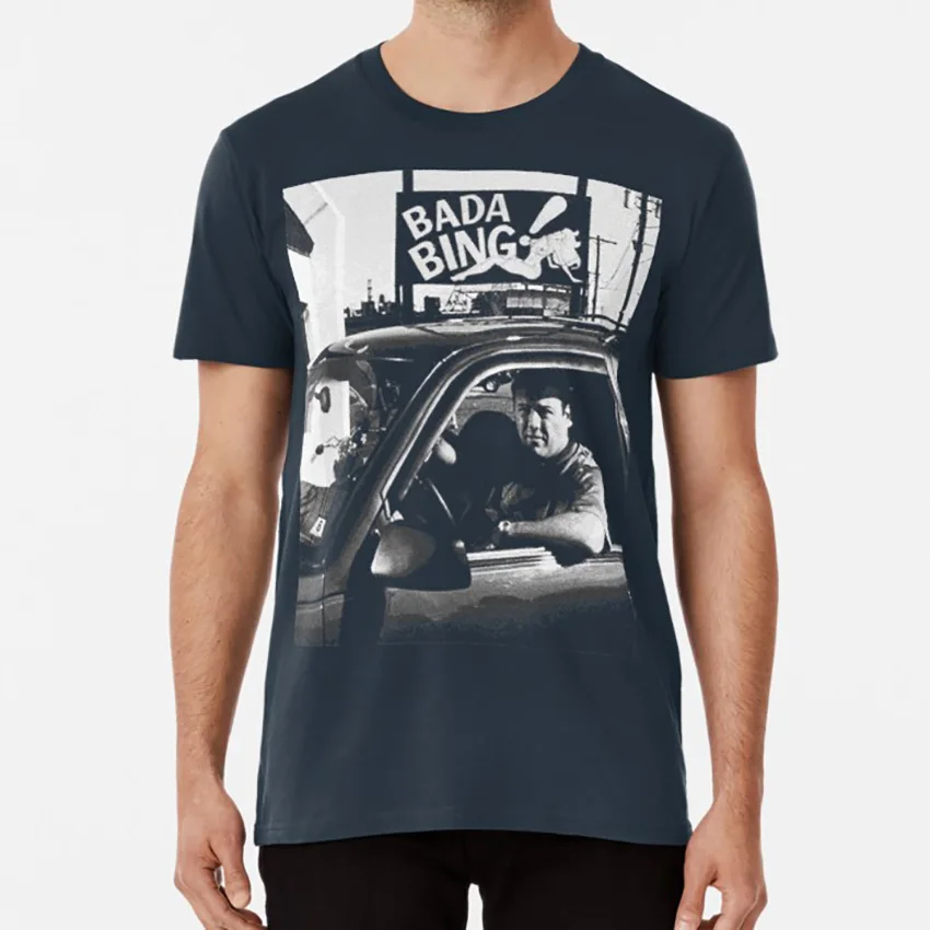 Bada Bing Tony Soprano футболка sopranos tony soprano bada bing james gandolfini mobster итальянский мафиозный