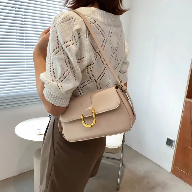 

Crossbody Bags for Women Underarm Shoulder Bag Designer Handbag Purse Women Bag Fashion All-match 2021 PU Leather Luxury Simple
