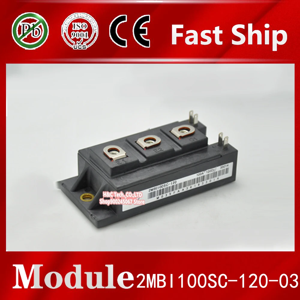 

1pcs 2MBI100SC-120-03 Module 100A 1200V