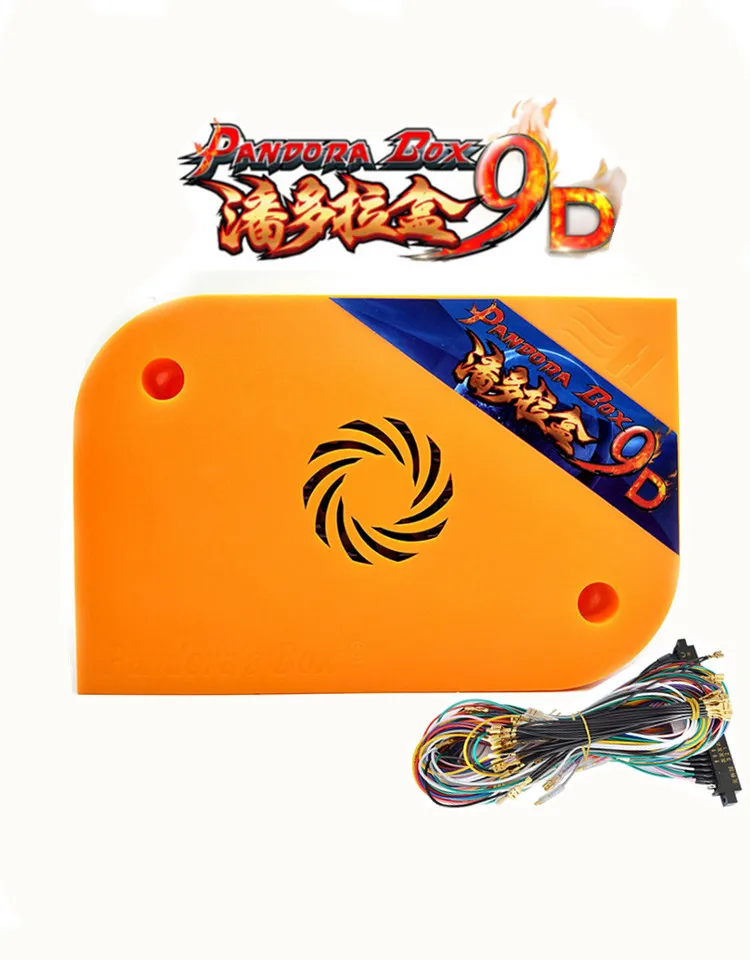 Новая аркадная игра DIY kit Pandora Box9d Jamma board 2500 в 1 с блоком питания светодиодный